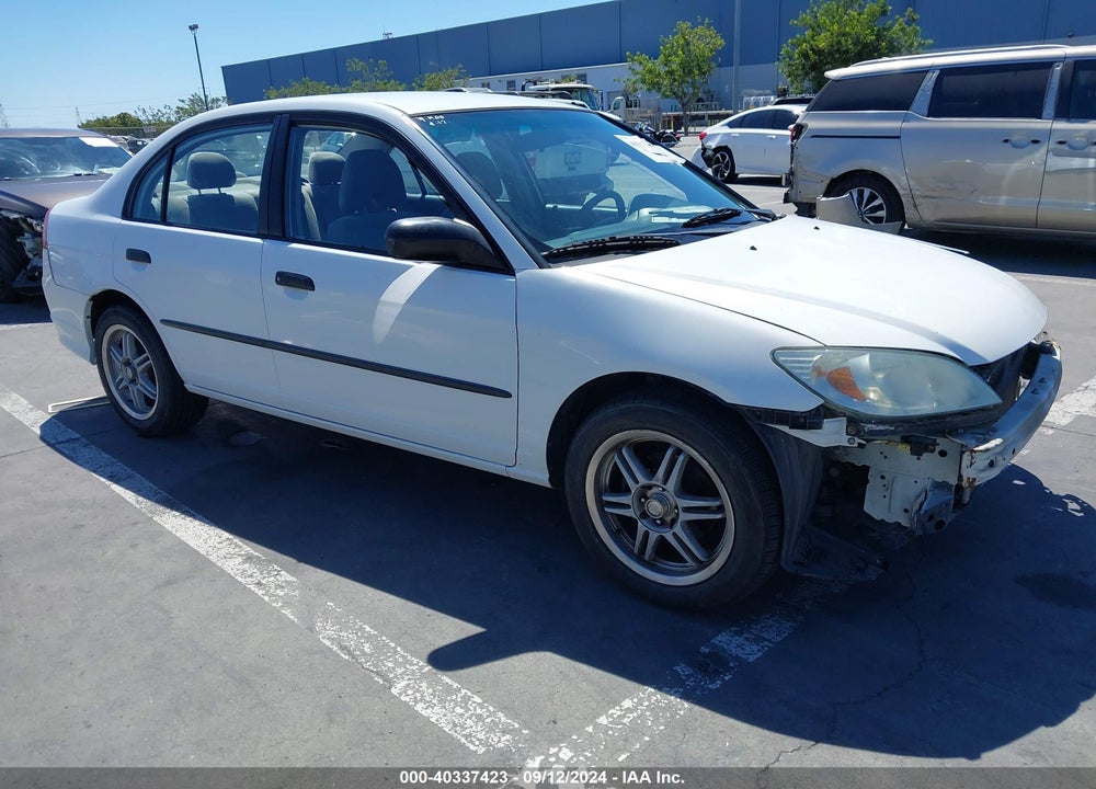2004 HONDA CIVIC VP VIN: 2HGES16344H632428