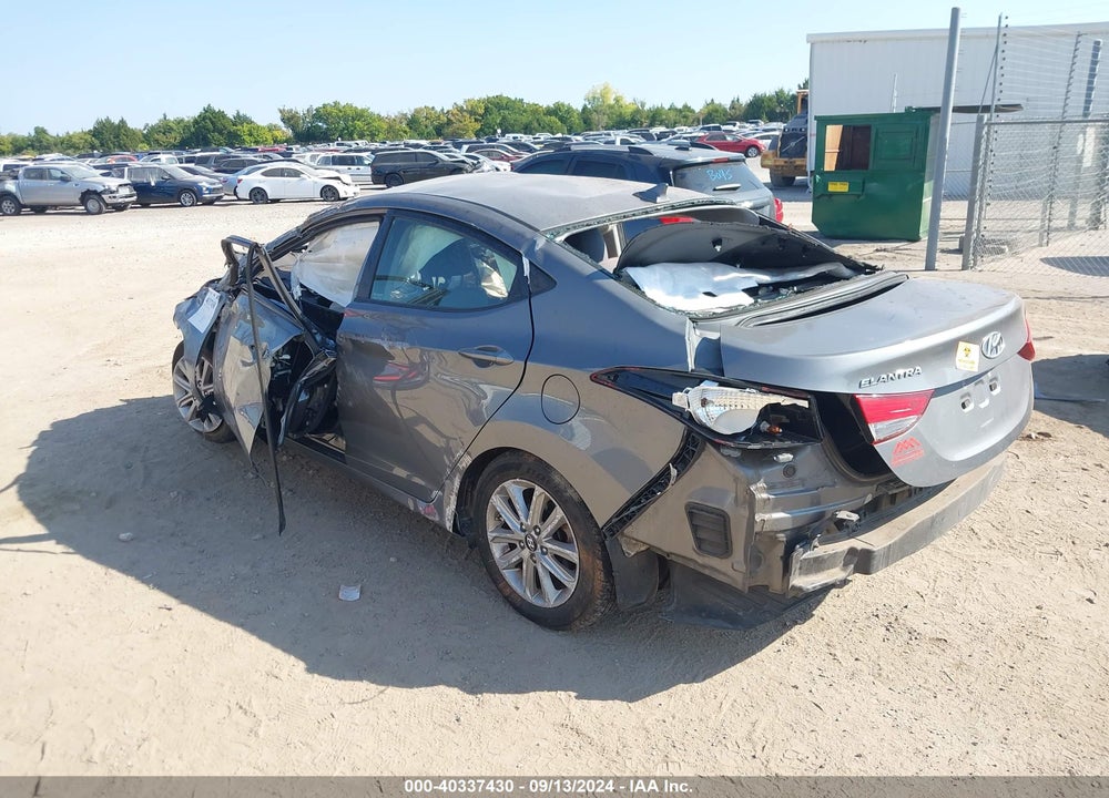 2014 HYUNDAI ELANTRA SE VIN: 5NPDH4AE1EH488915