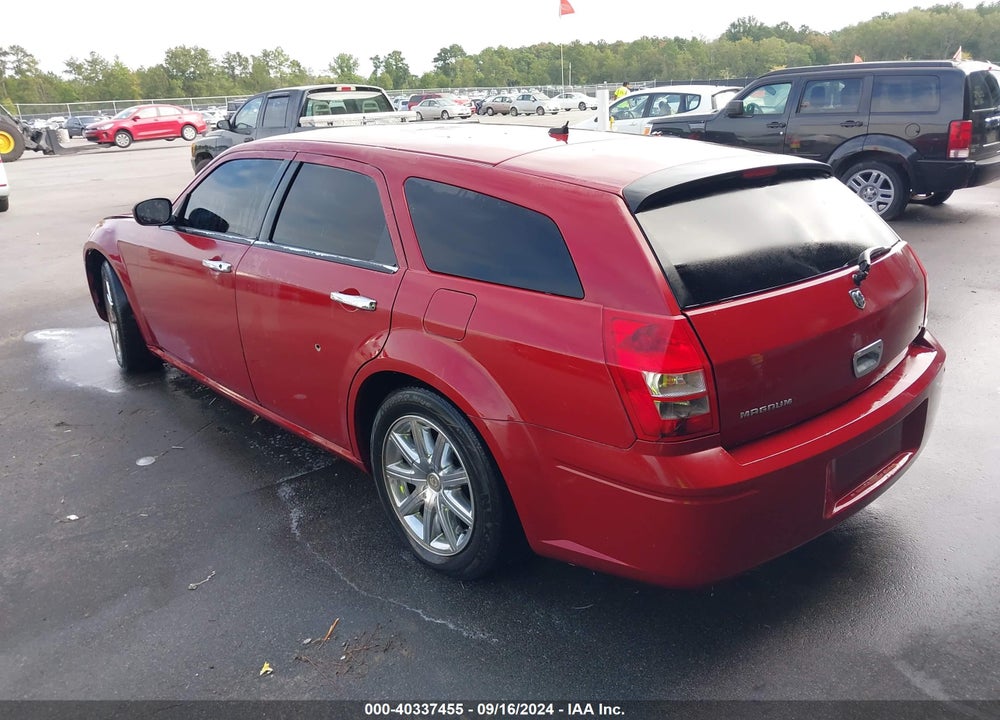 2008 DODGE MAGNUM SXT VIN: 2D4FV37VX8H238964