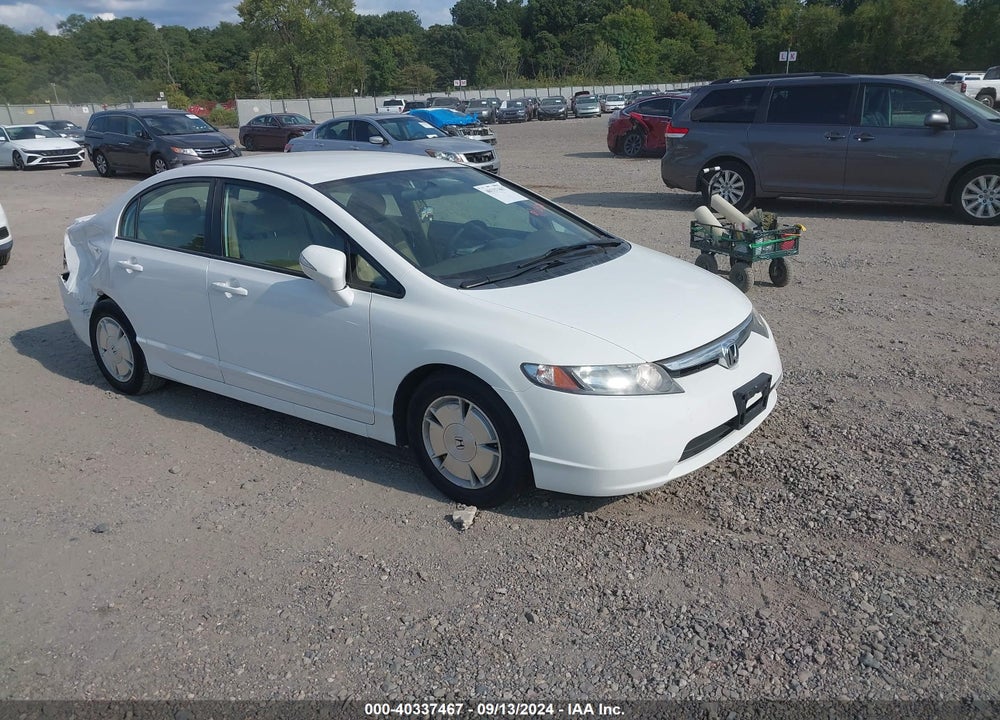 2008 HONDA CIVIC HYBRID VIN: JHMFA36298S023082