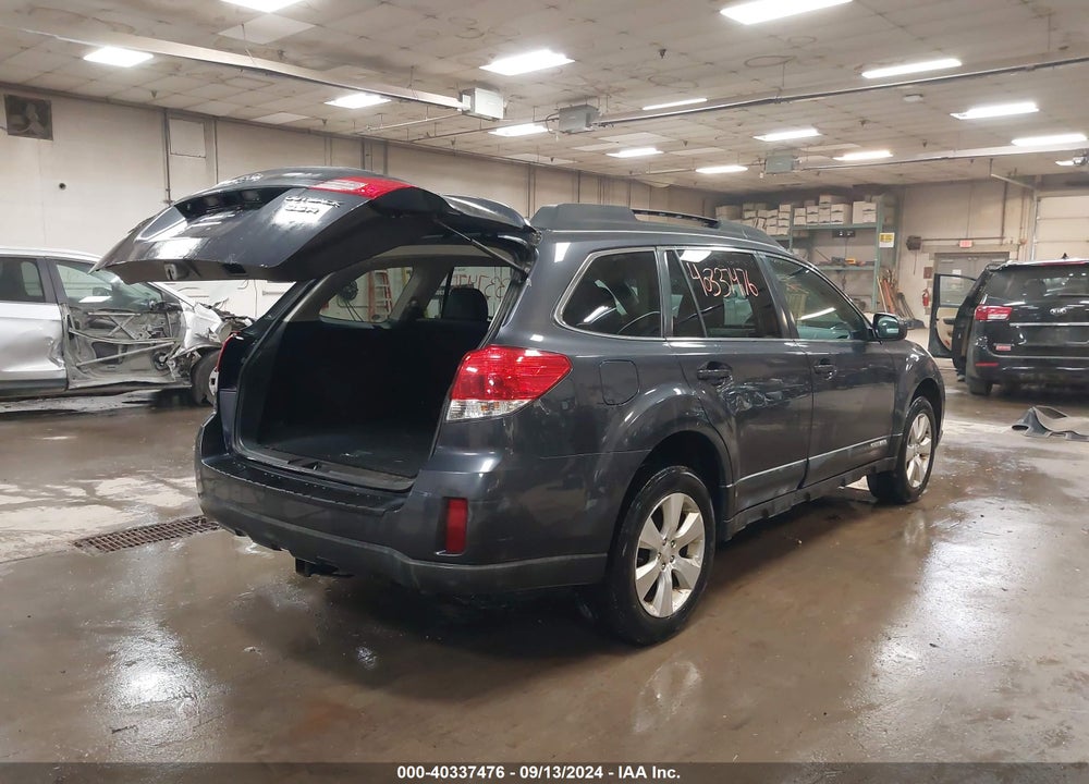 2011 SUBARU OUTBACK 3.6R LIMITED VIN: 4S4BRDKC9B2355166