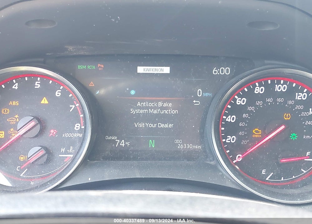 2023 TOYOTA CAMRY XSE V6 VIN: 4T1KZ1AK3PU073267