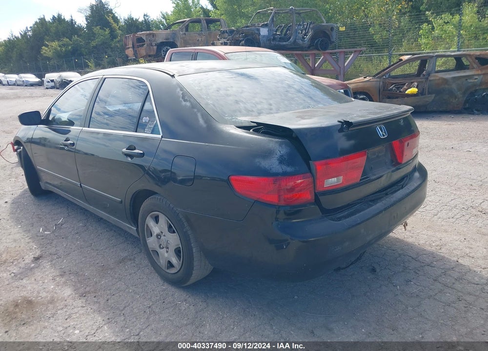 2005 HONDA ACCORD 2.4 LX VIN: 1HGCM56455A138256