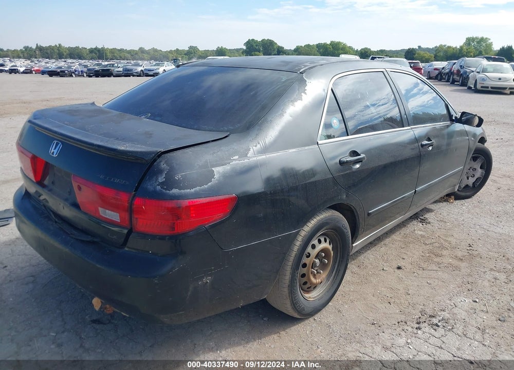 2005 HONDA ACCORD 2.4 LX VIN: 1HGCM56455A138256