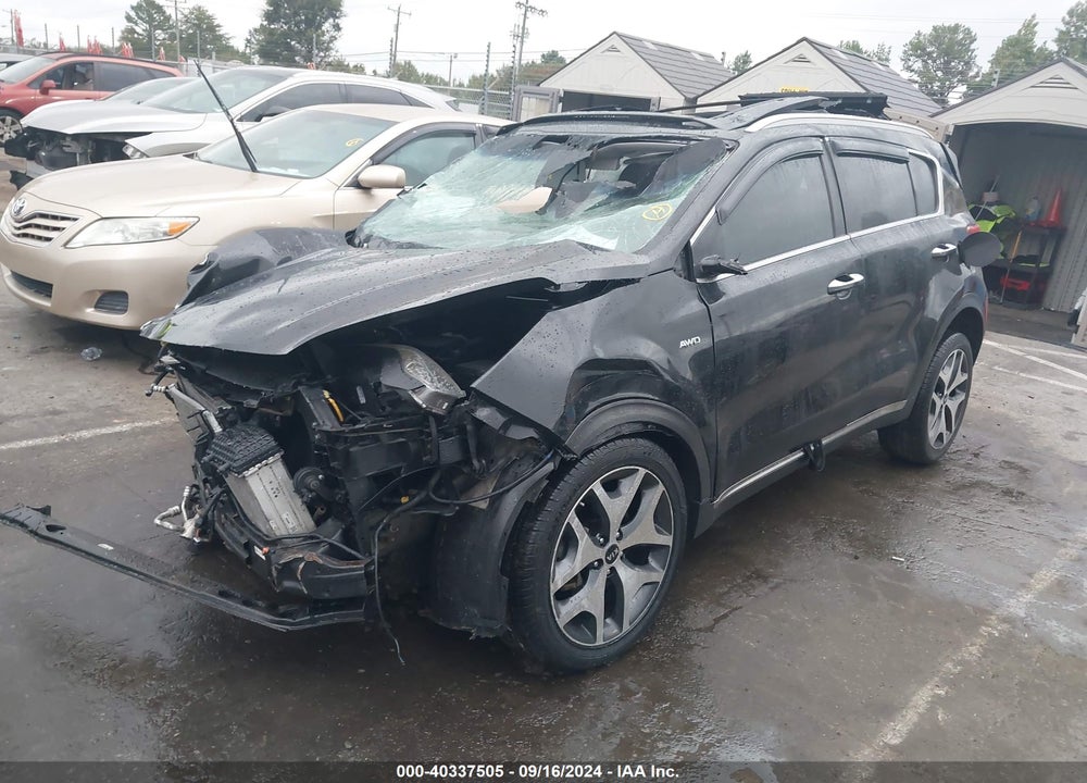 2017 KIA SPORTAGE SX TURBO VIN: KNDPRCA65H7129265
