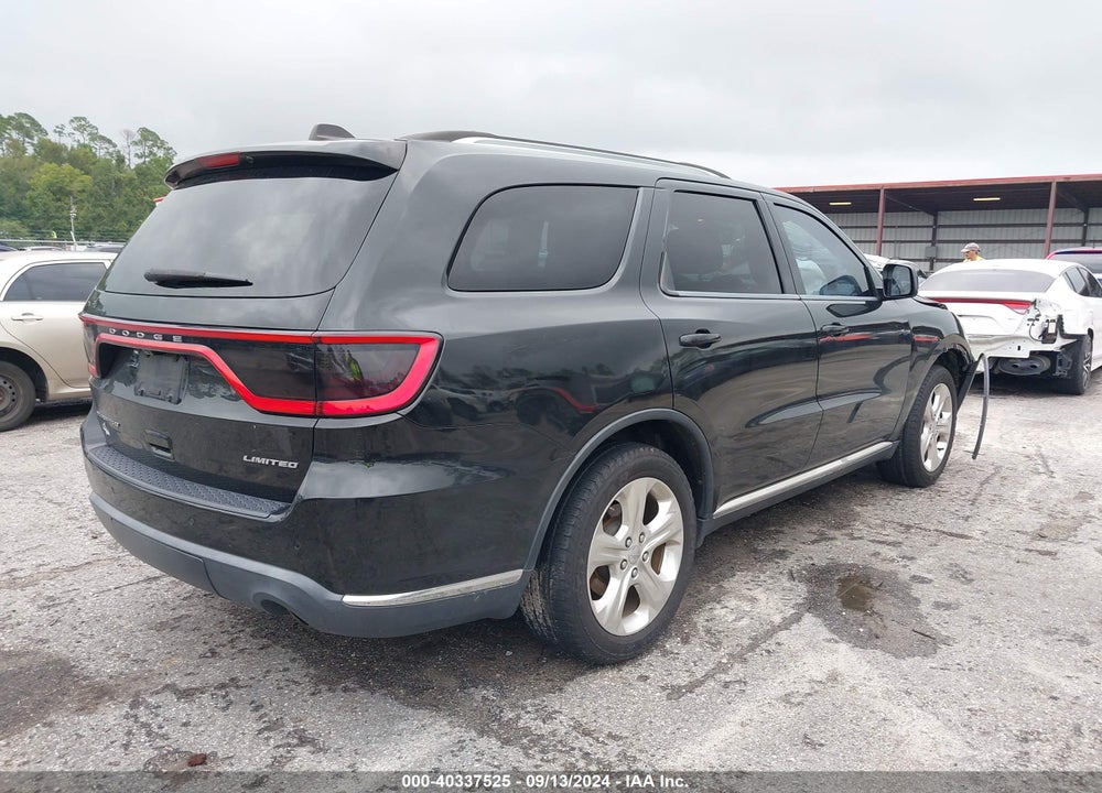 2014 DODGE DURANGO LIMITED VIN: 1C4RDHDG6EC374491