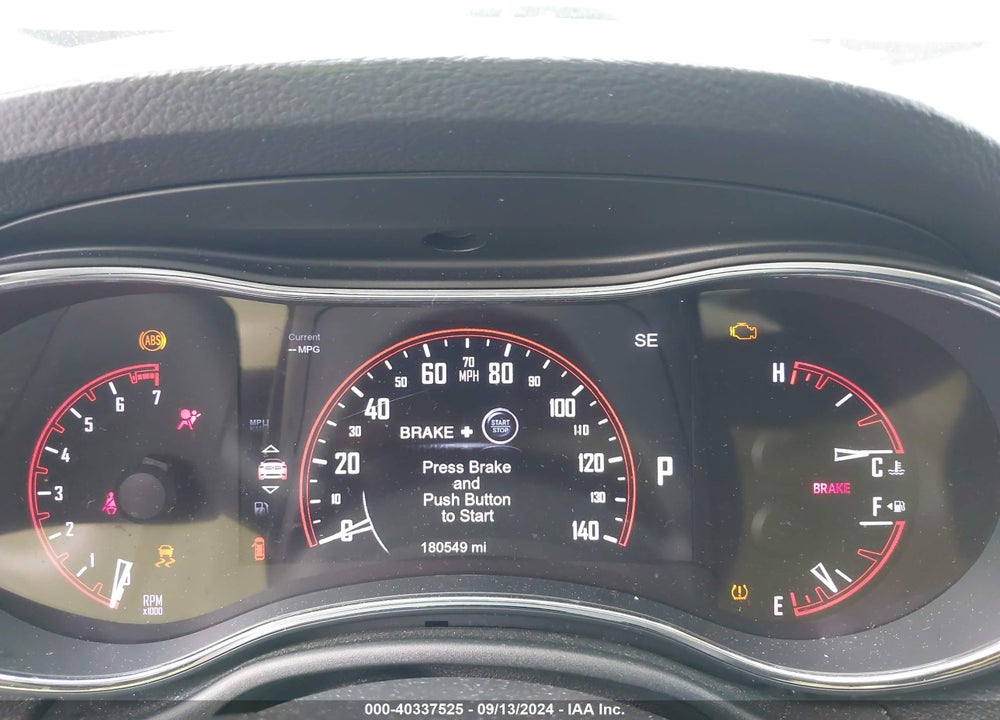 2014 DODGE DURANGO LIMITED VIN: 1C4RDHDG6EC374491