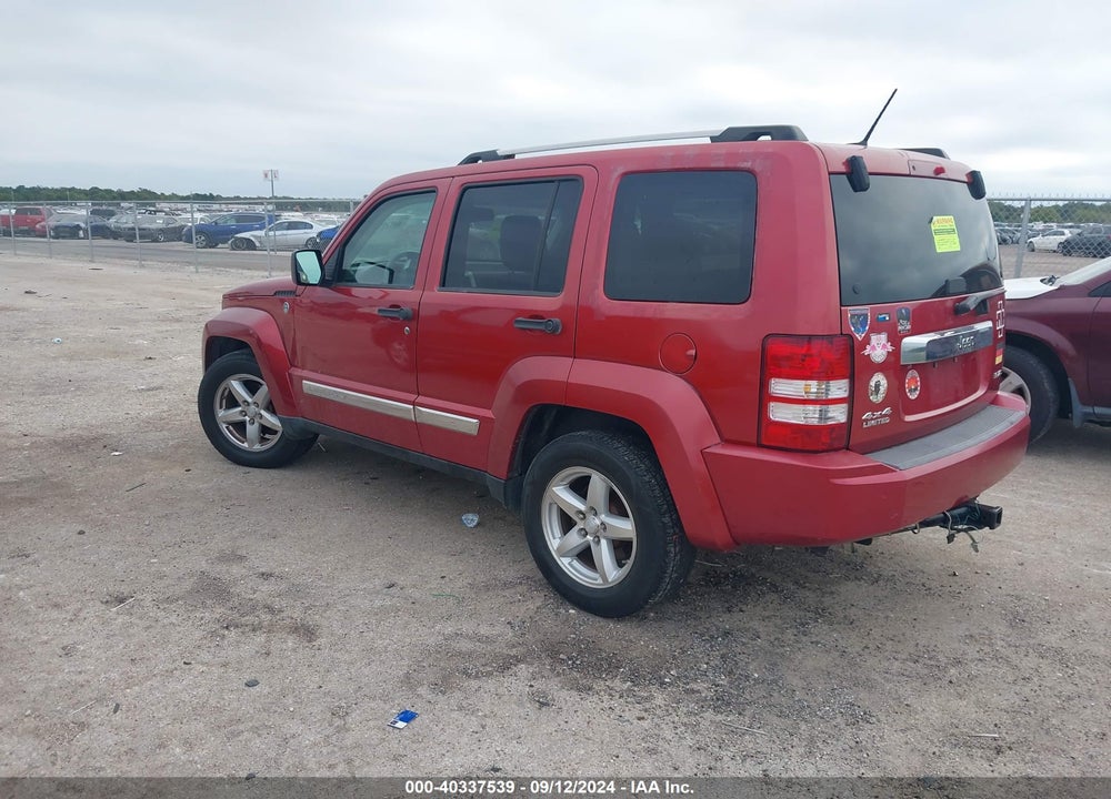 2008 JEEP LIBERTY LIMITED EDITION VIN: 1J8GN58K08W232103