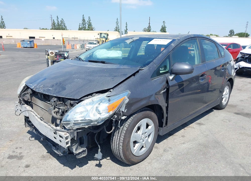 2011 TOYOTA PRIUS THREE VIN: JTDKN3DU4B1450563