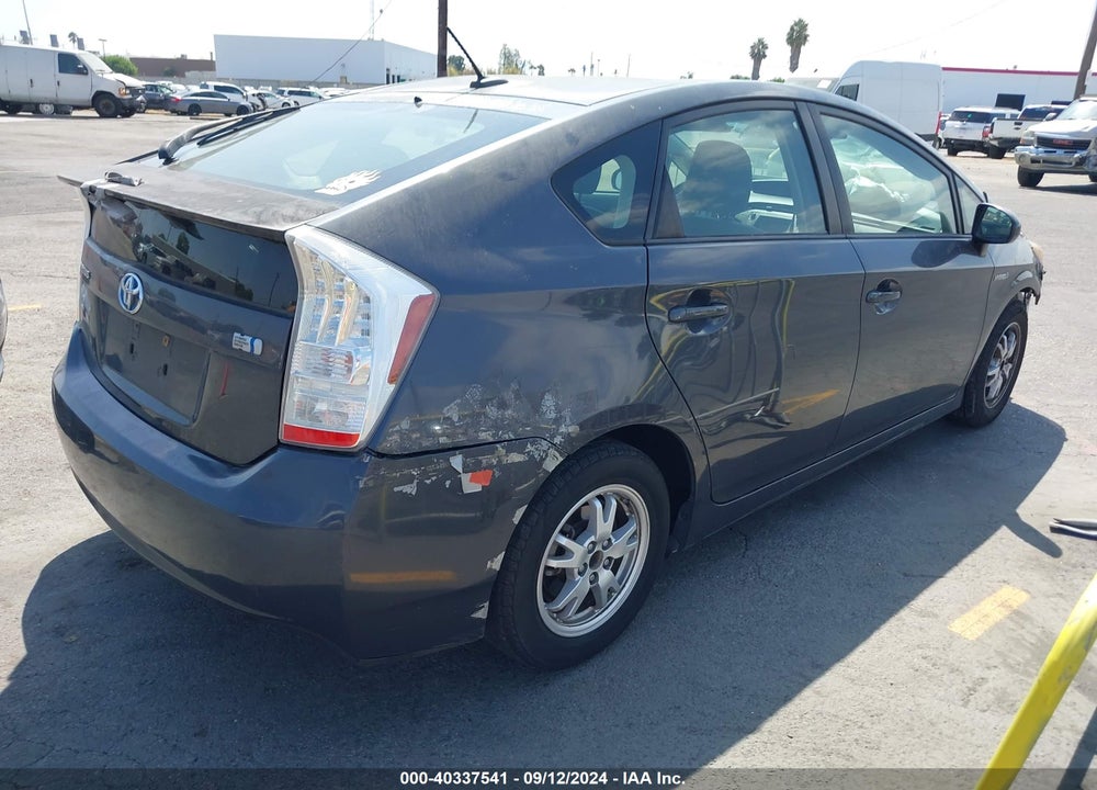 2011 TOYOTA PRIUS THREE VIN: JTDKN3DU4B1450563