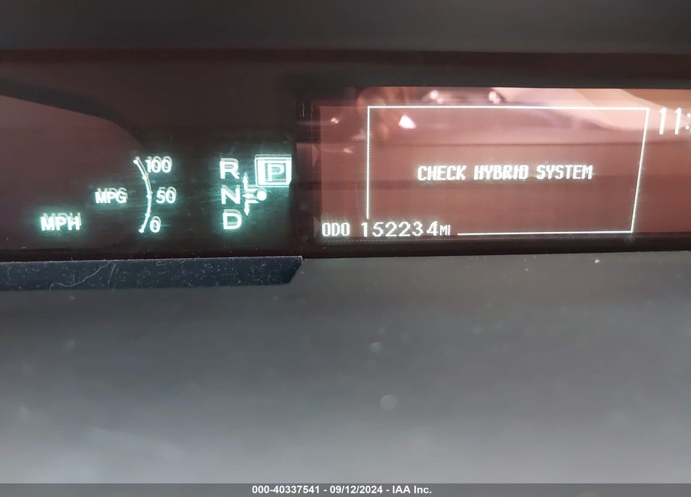 2011 TOYOTA PRIUS THREE VIN: JTDKN3DU4B1450563