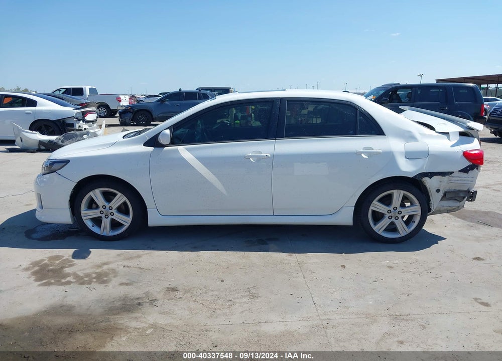 2013 TOYOTA COROLLA S VIN: 5YFBU4EE1DP139204