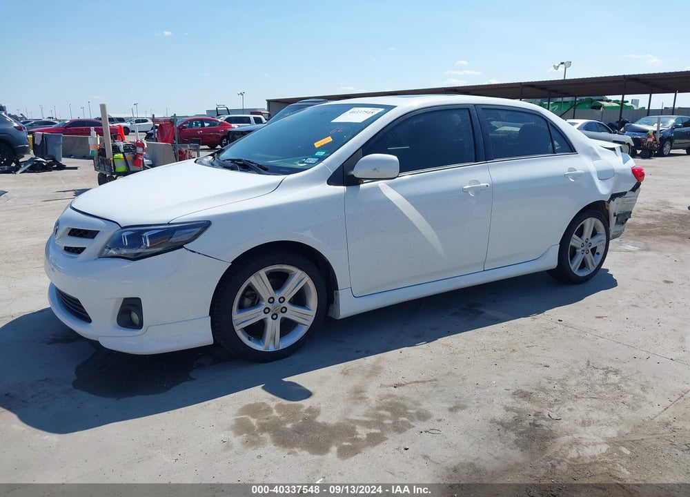 2013 TOYOTA COROLLA S VIN: 5YFBU4EE1DP139204