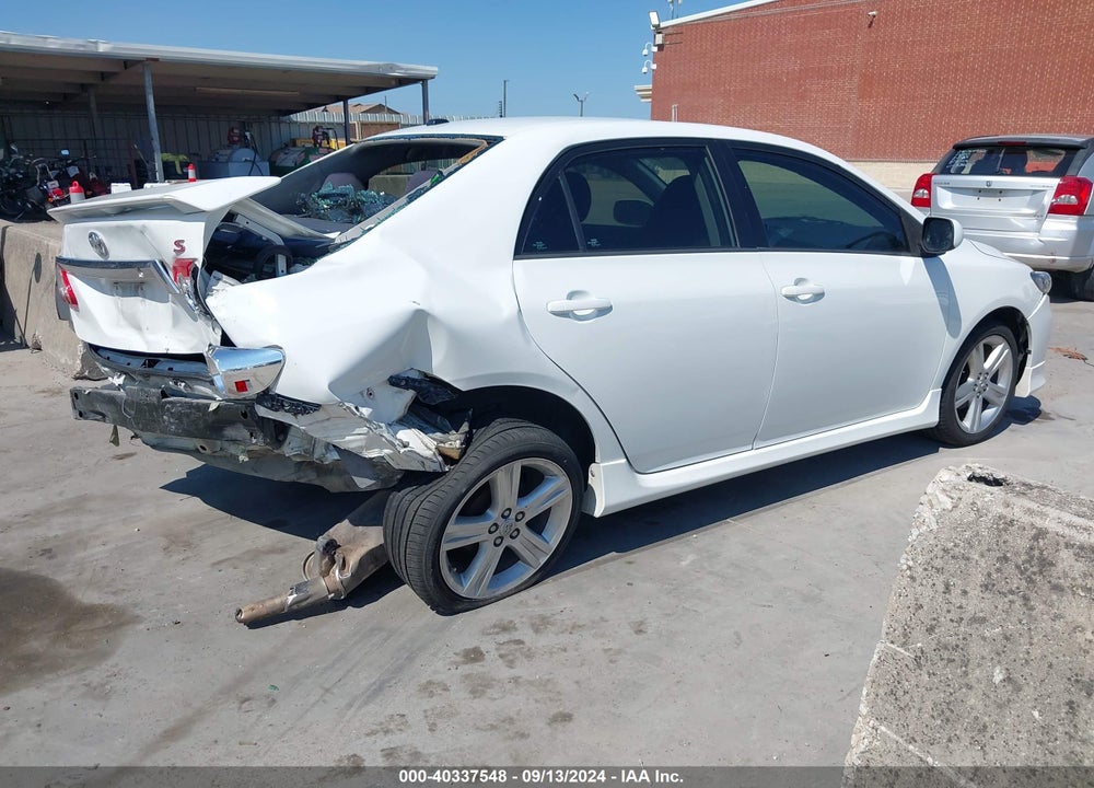 2013 TOYOTA COROLLA S VIN: 5YFBU4EE1DP139204