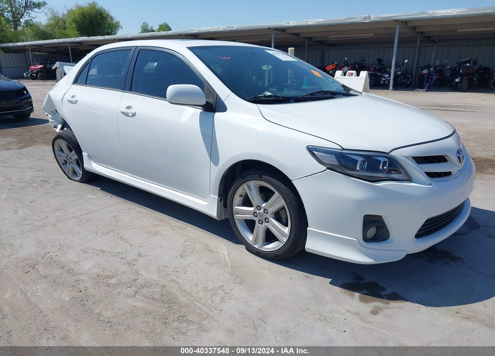 2013 TOYOTA COROLLA S VIN: 5YFBU4EE1DP139204