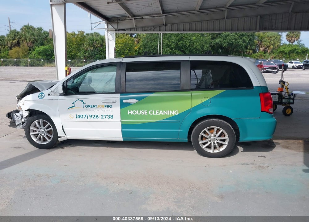 2014 DODGE GRAND CARAVAN SXT VIN: 2C4RDGCG6ER155856