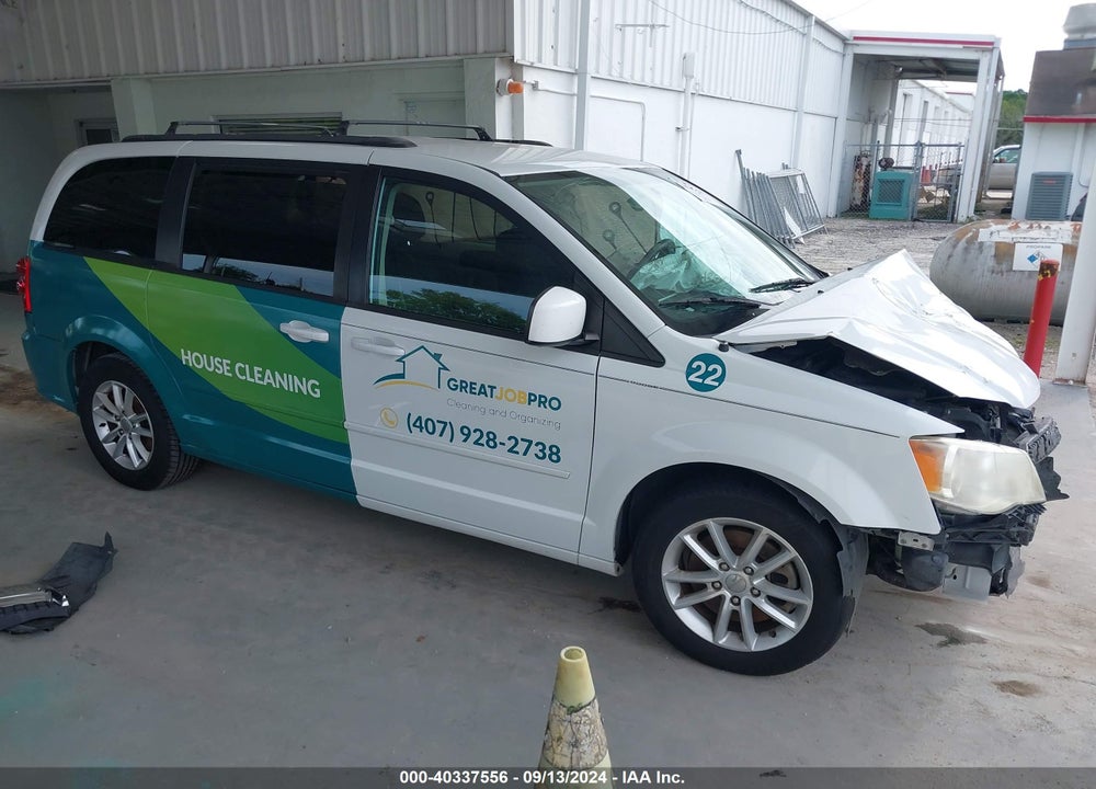 2014 DODGE GRAND CARAVAN SXT VIN: 2C4RDGCG6ER155856