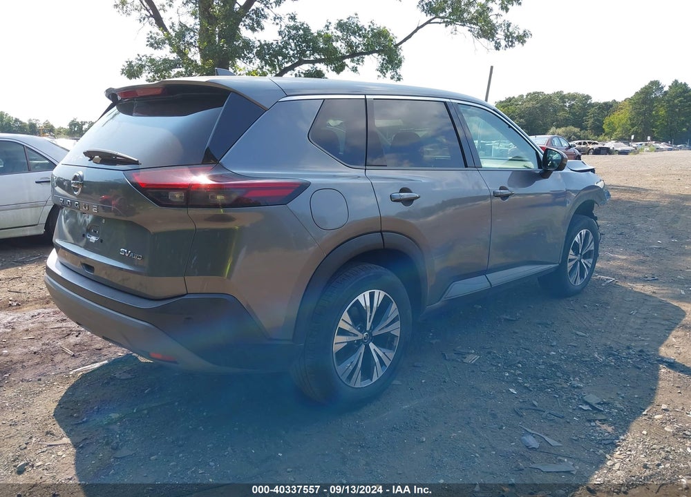 2021 NISSAN ROGUE SV INTELLIGENT AWD VIN: 5N1AT3BB1MC762443