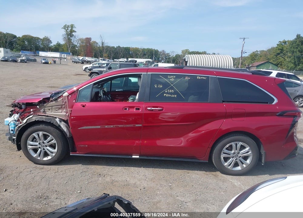 2021 TOYOTA SIENNA XSE VIN: 5TDDSKFC5MS010325