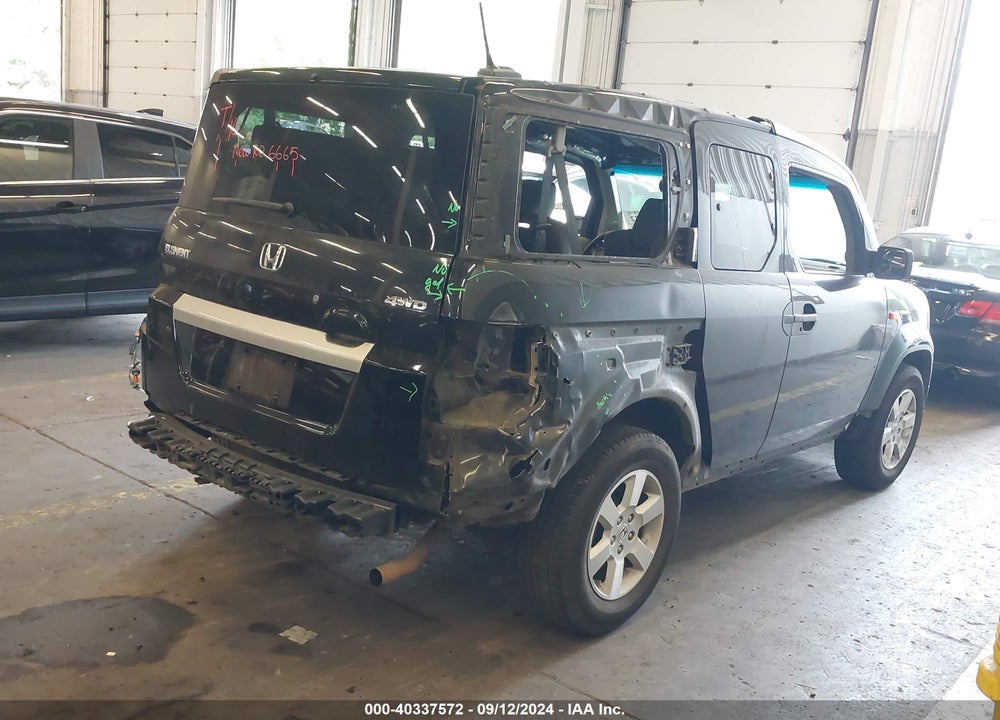 2011 HONDA ELEMENT EX VIN: 5J6YH2H76BL003750