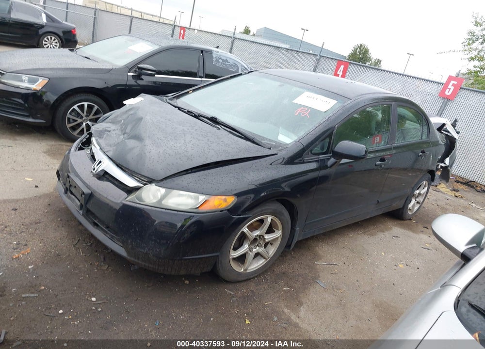 2008 HONDA CIVIC LX VIN: 1HGFA16528L066660
