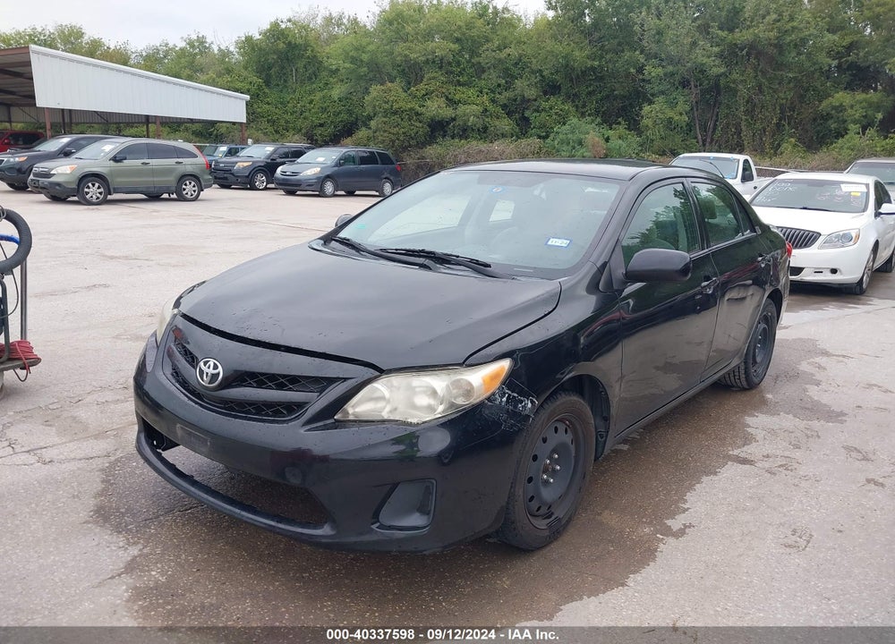 2012 TOYOTA COROLLA LE VIN: 2T1BU4EE5CC839631