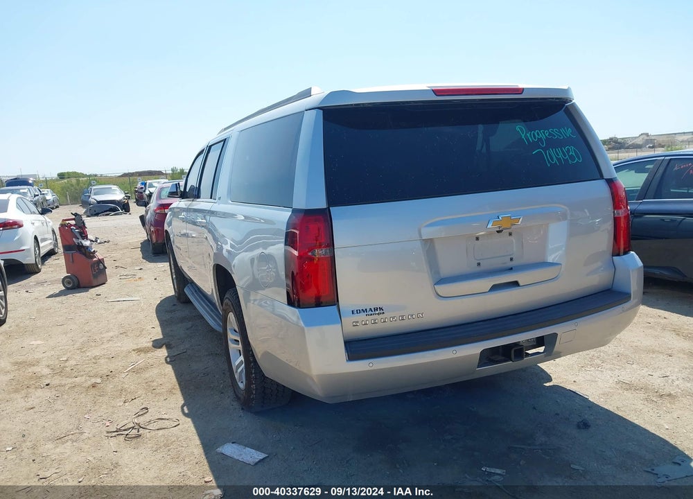 2016 CHEVROLET SUBURBAN LT VIN: 1GNSKHKC9GR432821