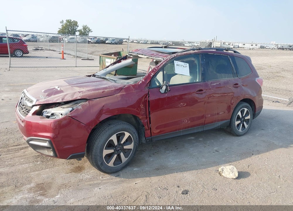 2017 SUBARU FORESTER 2.5I PREMIUM VIN: JF2SJAEC8HH545831