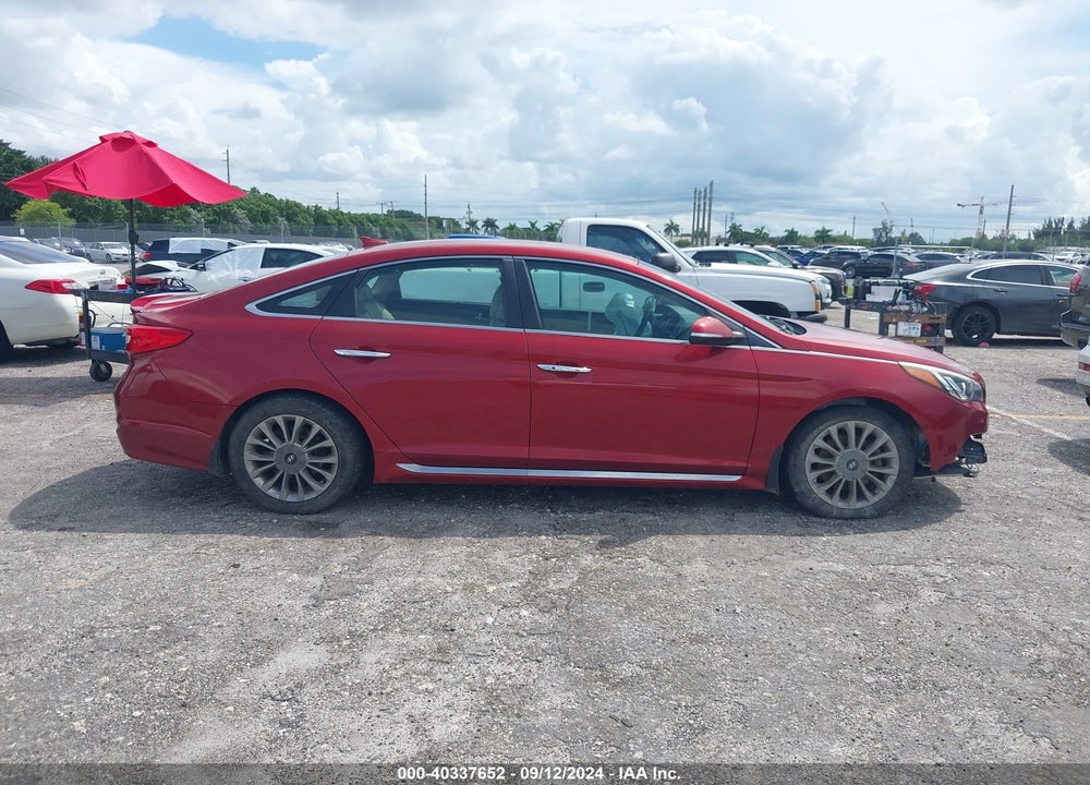 2015 HYUNDAI SONATA LIMITED VIN: 5NPE34AF4FH238727