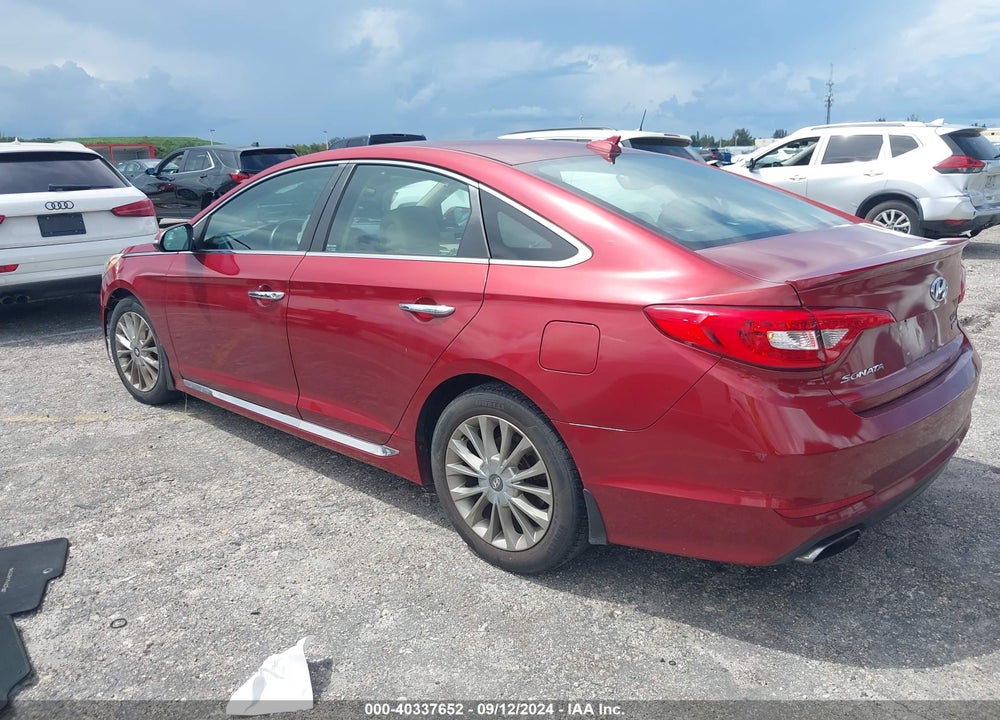 2015 HYUNDAI SONATA LIMITED VIN: 5NPE34AF4FH238727