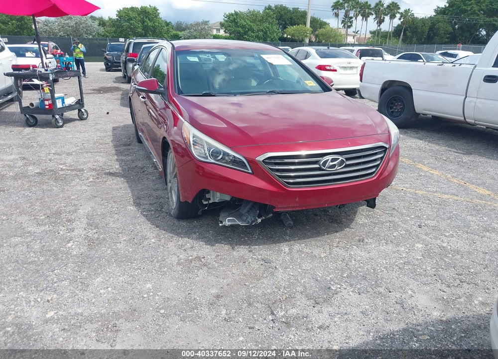 2015 HYUNDAI SONATA LIMITED VIN: 5NPE34AF4FH238727