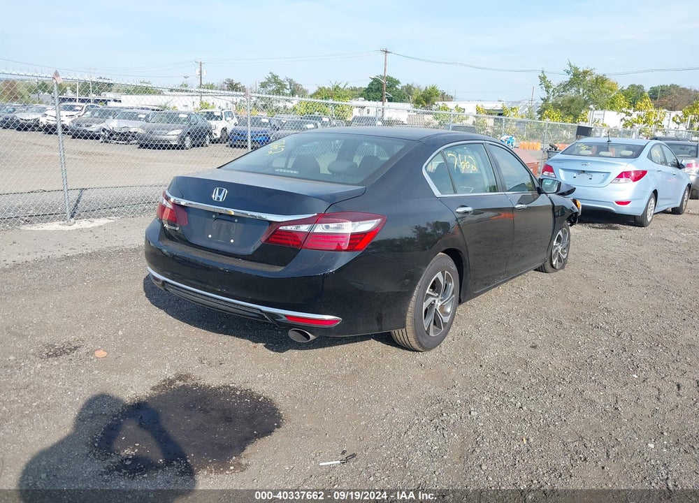 2016 HONDA ACCORD VIN: 1HGCR2F35GA245527