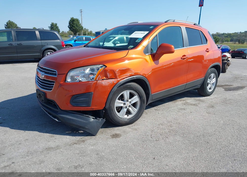 2016 CHEVROLET TRAX LT VIN: KL7CJLSB5GB719623