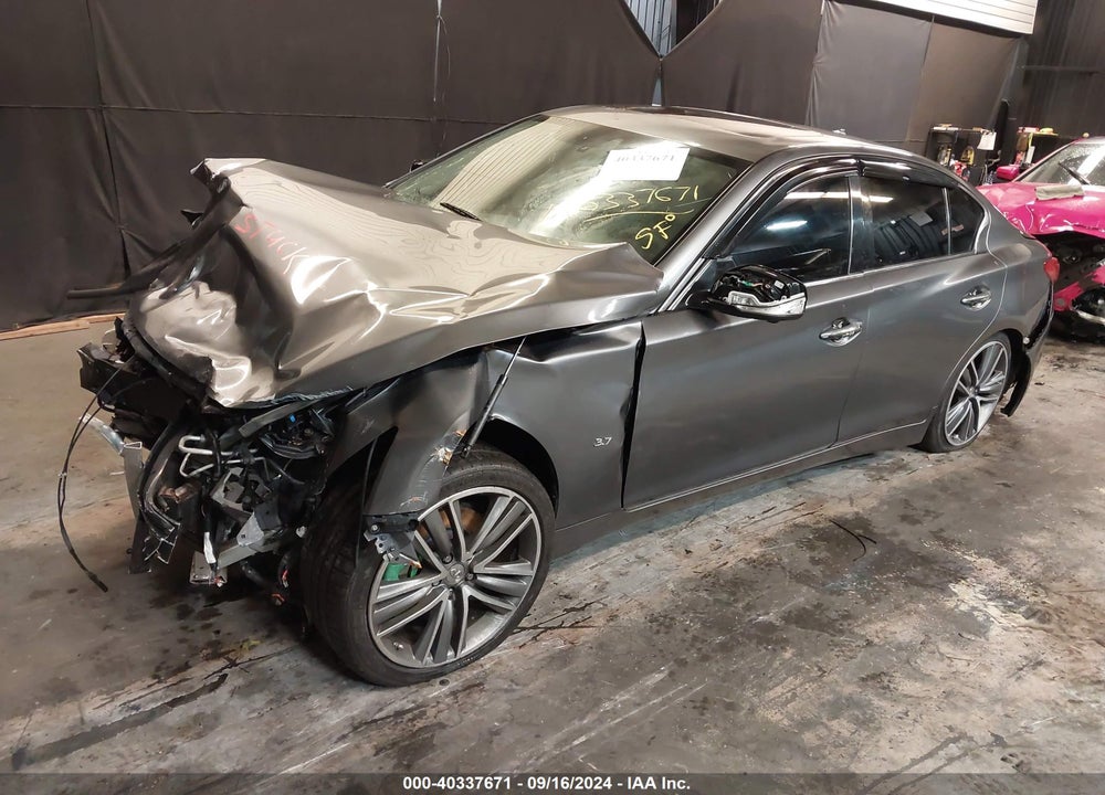 2014 INFINITI Q50 PREMIUM VIN: JN1BV7AR4EM691505
