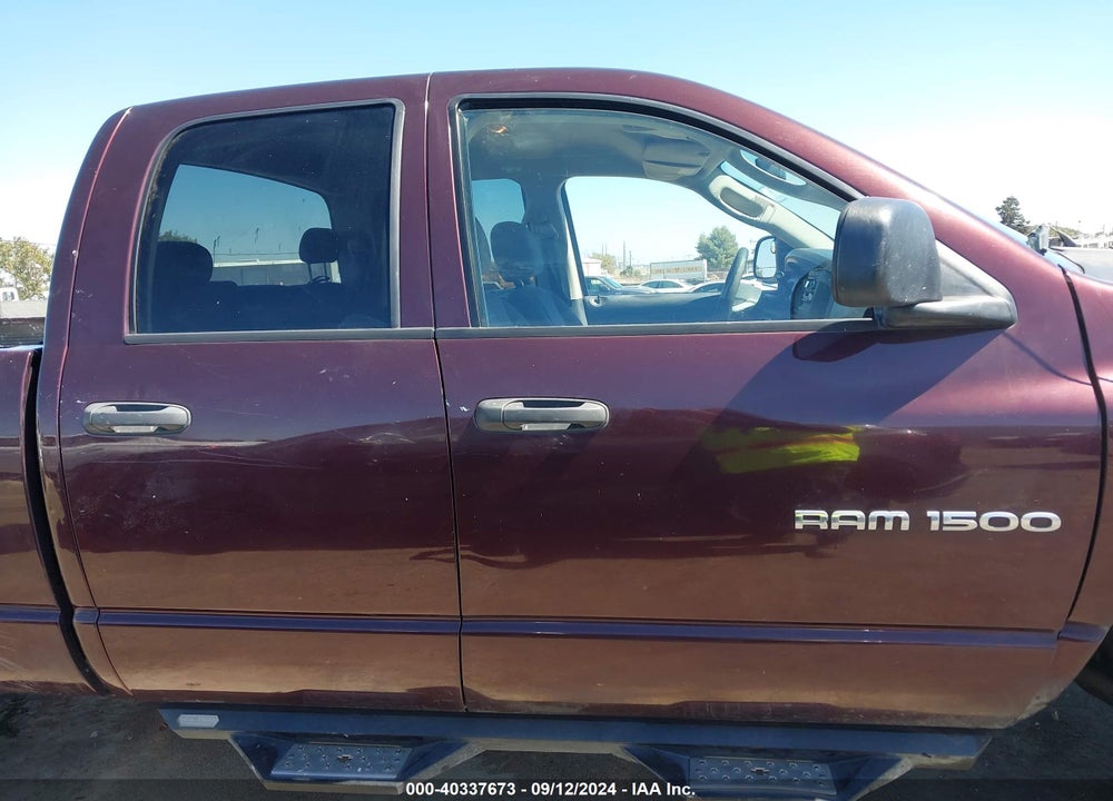 2004 DODGE RAM 1500 SLT/LARAMIE VIN: 1D7HU18N54J140435