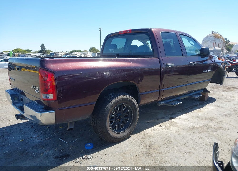 2004 DODGE RAM 1500 SLT/LARAMIE VIN: 1D7HU18N54J140435