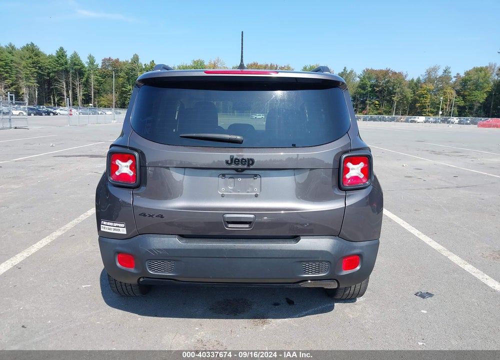 2018 JEEP RENEGADE ALTITUDE 4X4 VIN: ZACCJBBB7JPG90877
