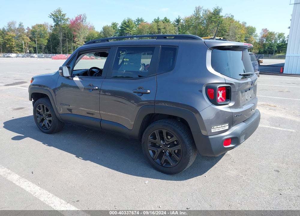 2018 JEEP RENEGADE ALTITUDE 4X4 VIN: ZACCJBBB7JPG90877