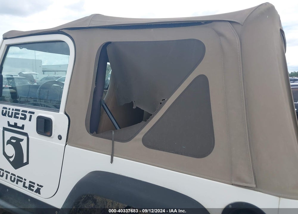 2002 JEEP WRANGLER SPORT VIN: 1J4FA49S72P743830