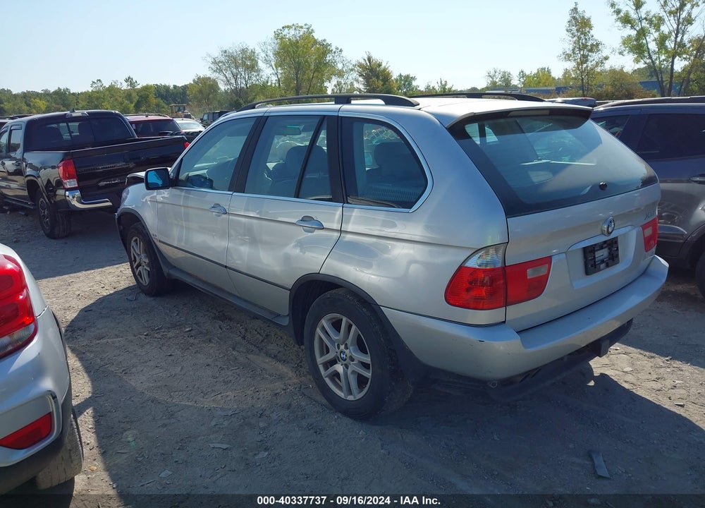 2005 BMW X5 4.4I VIN: 5UXFB53505LV09955