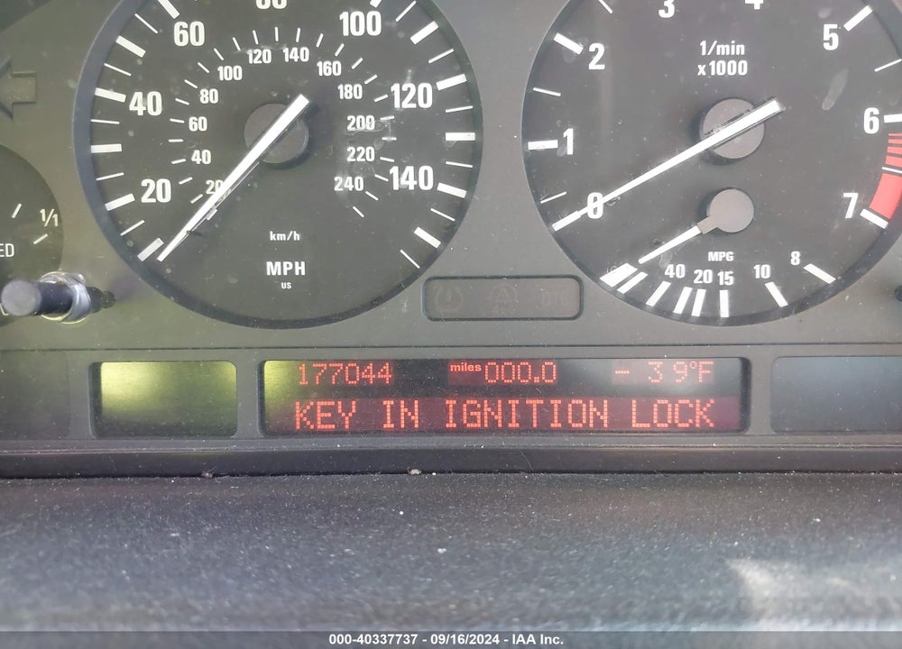 2005 BMW X5 4.4I VIN: 5UXFB53505LV09955