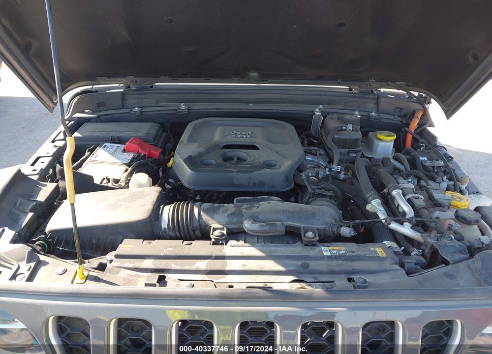 2022 JEEP WRANGLER 4XE UNLIMITED SAHARA 4X4 VIN: 1C4JJXP63NW115068