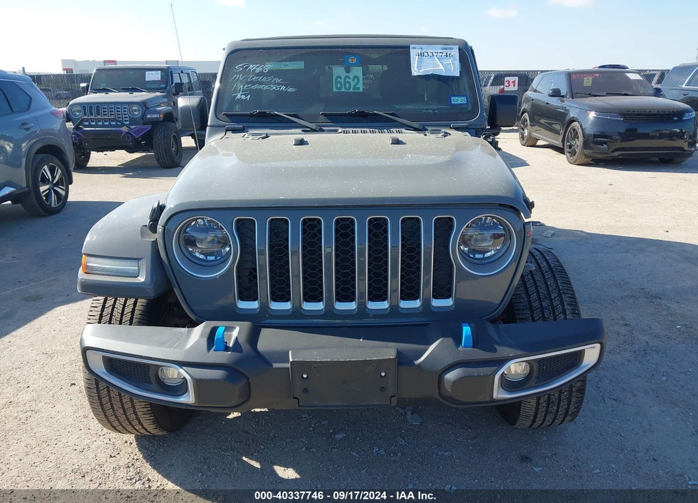 2022 JEEP WRANGLER 4XE UNLIMITED SAHARA 4X4 VIN: 1C4JJXP63NW115068