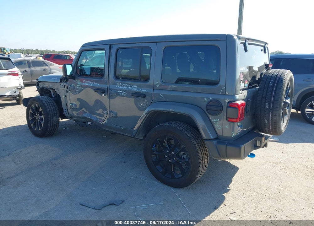 2022 JEEP WRANGLER 4XE UNLIMITED SAHARA 4X4 VIN: 1C4JJXP63NW115068