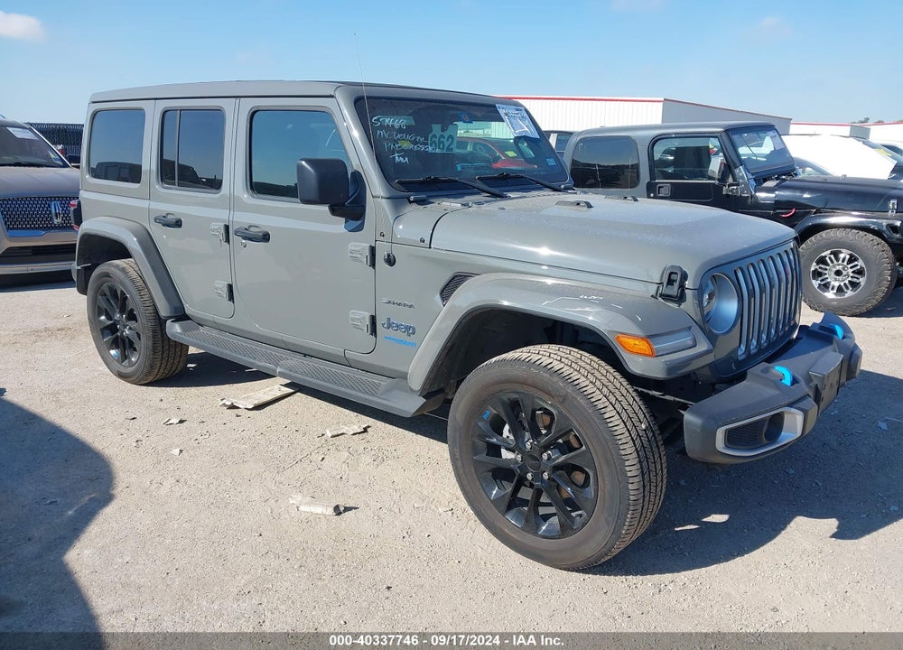 2022 JEEP WRANGLER 4XE UNLIMITED SAHARA 4X4 VIN: 1C4JJXP63NW115068