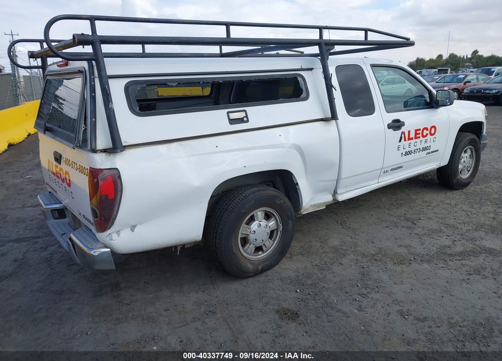 2005 CHEVROLET COLORADO LS VIN: 1GCCS198458256706