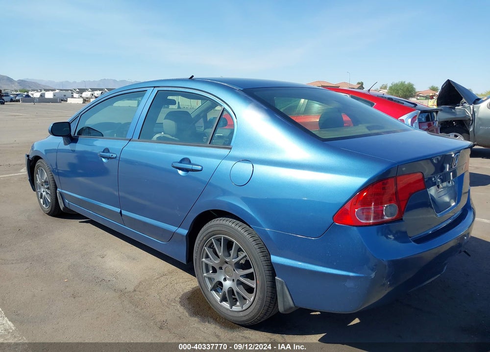 2007 HONDA CIVIC LX VIN: JHMFA16507S006961