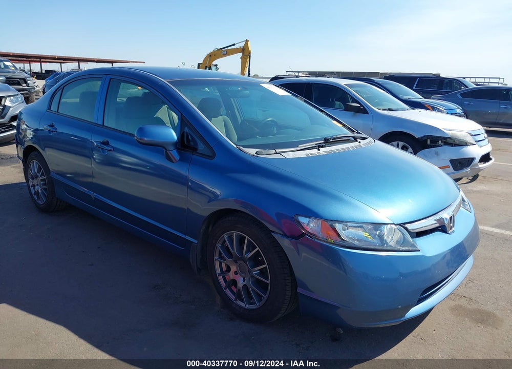 2007 HONDA CIVIC LX VIN: JHMFA16507S006961