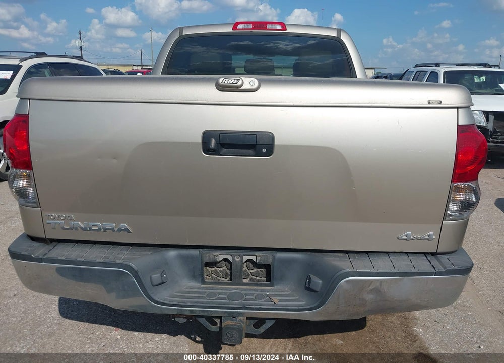 2008 TOYOTA TUNDRA SR5 5.7L V8 VIN: 5TFDV54128X038657