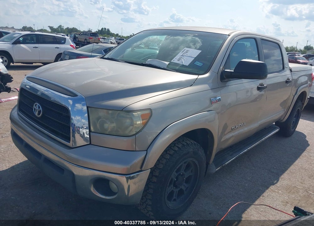 2008 TOYOTA TUNDRA SR5 5.7L V8 VIN: 5TFDV54128X038657
